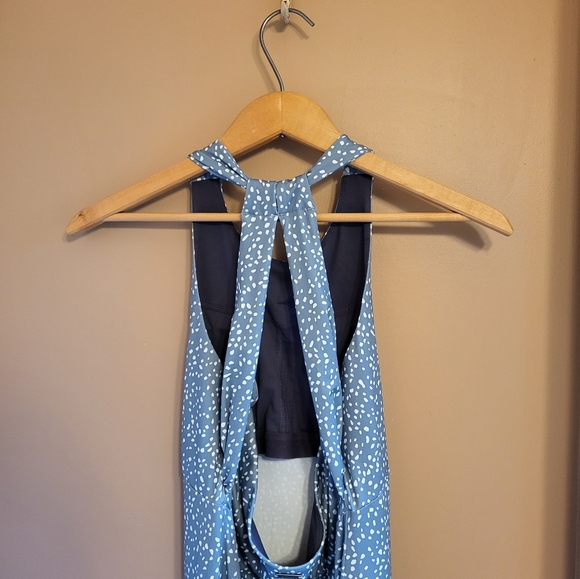 Prana. Halter sundress. Blue. XS - Picture 4 of 9